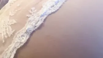 Obsessing over her angelic body till she wraps her red lips around my dick and begs for my cum