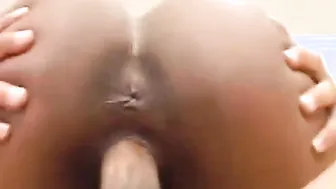 Black 18 yo cunt plowed after masturbating