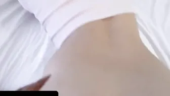 Hot Barely Legal Skank With Gigantic Natural Titted Bounces her Butt