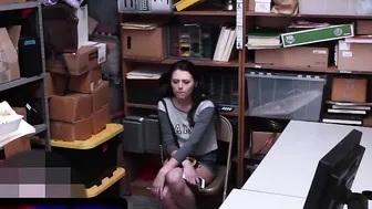 Shoplifting Slut Gets Fucked By The Store Clerk In A Public Bathroom