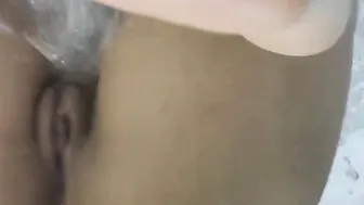 bitch having fun inside the jacuzzi