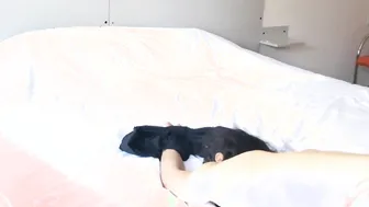 next door banged doggy on the floor
