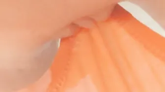 Oops – slender blonde 18 yo pissing lingerie – GIGANTIC mistake