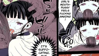 Kanao banged demon - kimetsu no yaiba - anime ( uncensored )