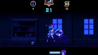 Haunted Hump House [PornPlay Halloween Animated game] Ep.two Snatch jizzed with monster women gang bang