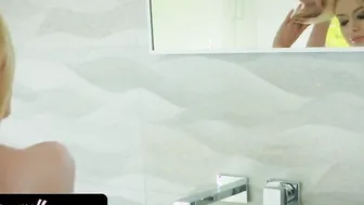 Exxxtra Tiny - Lusty Step Mommy Pretended To Be Her Small Barely Legal Step Daughter And Fuck Her Date