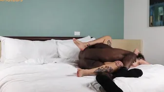 Amateur Gonzo of Gia Lov3ly and Brick Cummings