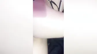 Passionate masturbation with powerful orgasm close up
