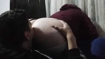 I banged my sister-into-law on the armchair while my fiance rests into her room