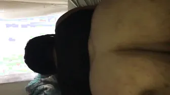 Mixed BBW ride big black dick