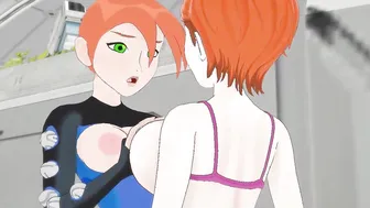 336px x 189px - Ben 10 - Gwen Tennyson and Gwen 10K dyke adventure - Japanese Anime 4kPorn. XXX