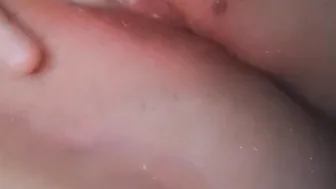 Up close creamy orgasm cunt contractions and squirting
