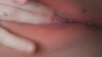 Up close creamy orgasm cunt contractions and squirting