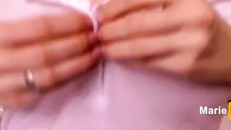 I play with my nipples and boobies only for you