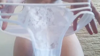 I get this CUTIE Set from a Fan - GIFT Panty try Part 8