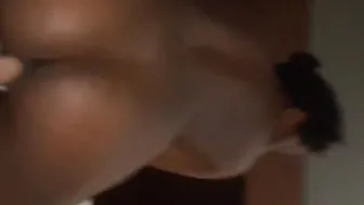 lil chocolate drop inda hotel reversed cowgirl onda penis