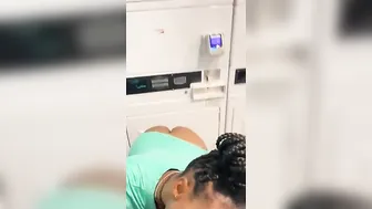 We get caught fuckin on camera inside our hotel laundry room