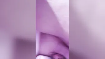 Outside vehicle masturbation close up