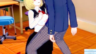 [Eroge Koikatsu ] Touhou Rumia grind her boobies and rolls H 3DCG Gigantic Hooters Hentai Film (Touhou Project) [Hentai Game