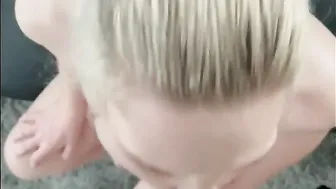 8.five months PREGNANT Goddess Blows then ride then missionary CUM on boobies boob jizzed