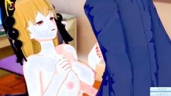 [Eroge Koikatsu ] Touhou Jun Fox strokes her titted H 3DCG Huge Titties Cartoon Film (Touhou Project) [Hentai Game Toho