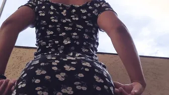 Tasty Brazilian with a big booty doing anal