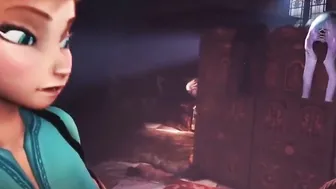 Frost queen getting it rough inside snatch and butt from gigantic stud