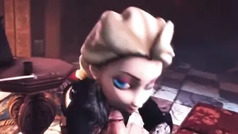 Frost queen getting it rough inside snatch and butt from gigantic stud