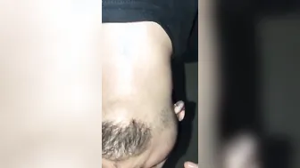 Baby dad makes baby milf queef