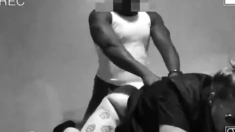 Older Police Officer Blows And fucks Ebony Inmate Into Jail