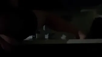 Topless homemade dance with a hint of puss