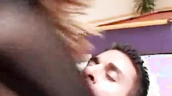 Dirty whore getting pounded by old stud and takes facial