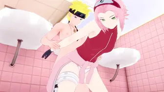 NARUTO - HAVING SEX WITH SAKURA HINATA AND TSUNADE SEX SCENES ONLY
