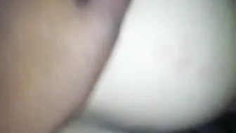 We banged while she talks on the phone with her
