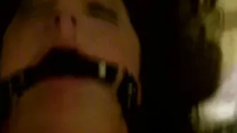Tied and gagged fucked and facial
