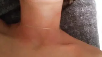 WTF  MANY CUM on tongue and melons my STEP SISTER
