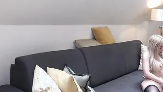 User meets German blond bitch for real cummed sex date