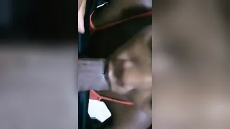 Afro 19 Year Old Cunt With Mouth On Her Knees Slobbering On Alpha Male Huge Penis