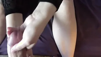 Step milf rewards stepson with messy devils pedicure