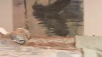 Anal interracial FFM threesome with a red haired Mom and