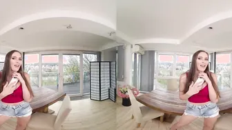 VRHUSH Photoshoot with Stacy Cruz turns inside sex