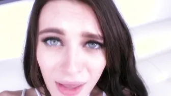 LANA RHOADES OFFER SLOPPY SUCK JOB  GETTING HER SNATCH BANGED INSIDE AUDITION