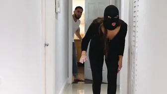 Burglar Bella Rolland Punished Rough for Her Sins