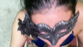 Deep Throat of Babe GYM Woman | Submissive Adventures