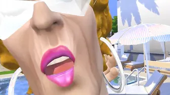 OLD LADY TREAT two - When the cuckolds are away the mature tarts will play - Sims four