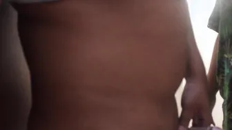 I go inside the WC to suck my brothers penis while he brushes his teeth