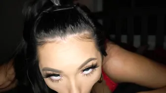 BAE Big Boobed 18 Year Old girlfriend MJ Fresh Give Bj for Gigantic Facial