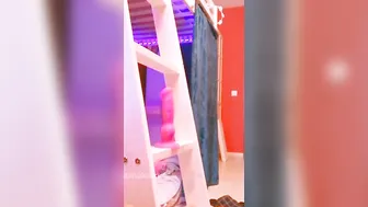 Barely Legal cunt with mouth Rides a monster sex toy into the school girl room of the residence risky masturb exhibitionist