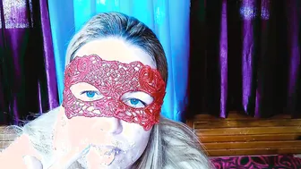 Cum Into Mouth and Smoke Inside Hands Incredible Blonde.