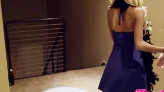 When the new years ball drops so do the underwear into this family